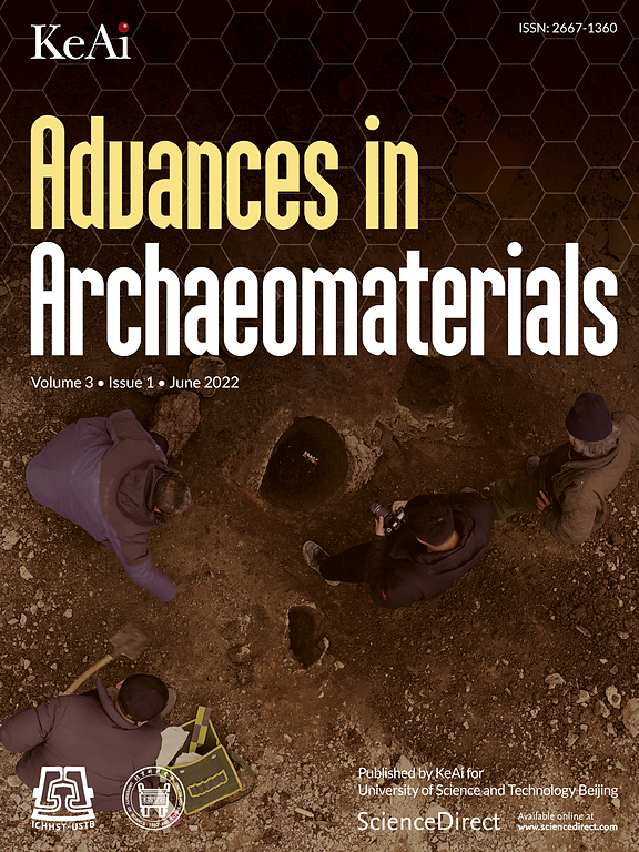 Go to journal home page - Advances in Archaeomaterials